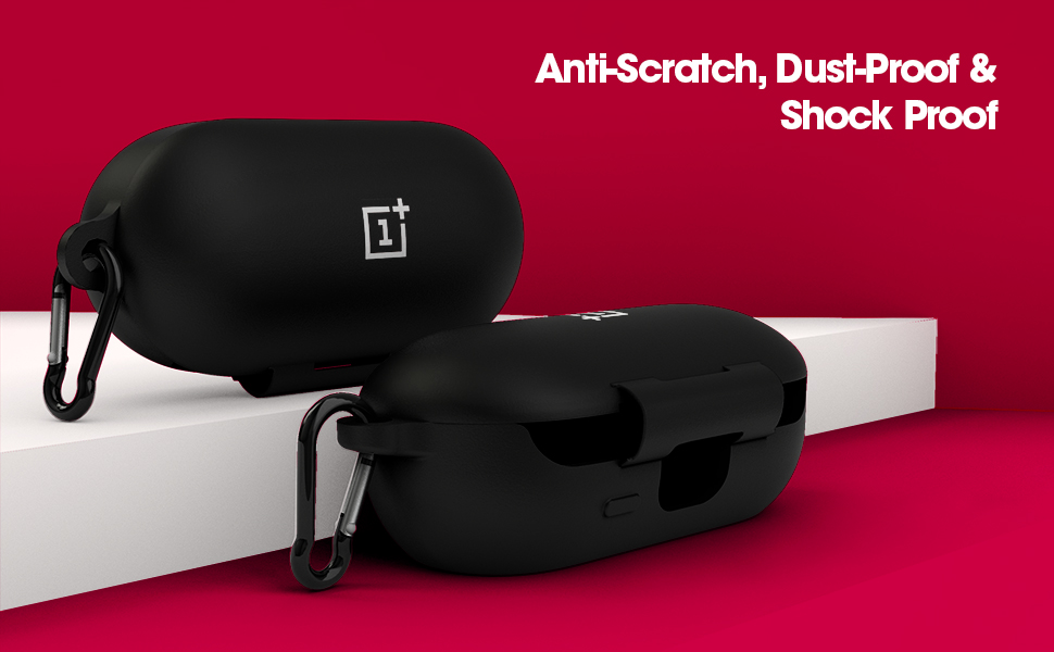 Sounce Silicone Protective Case Cover for OnePlus Buds Z2 TWS, Anti