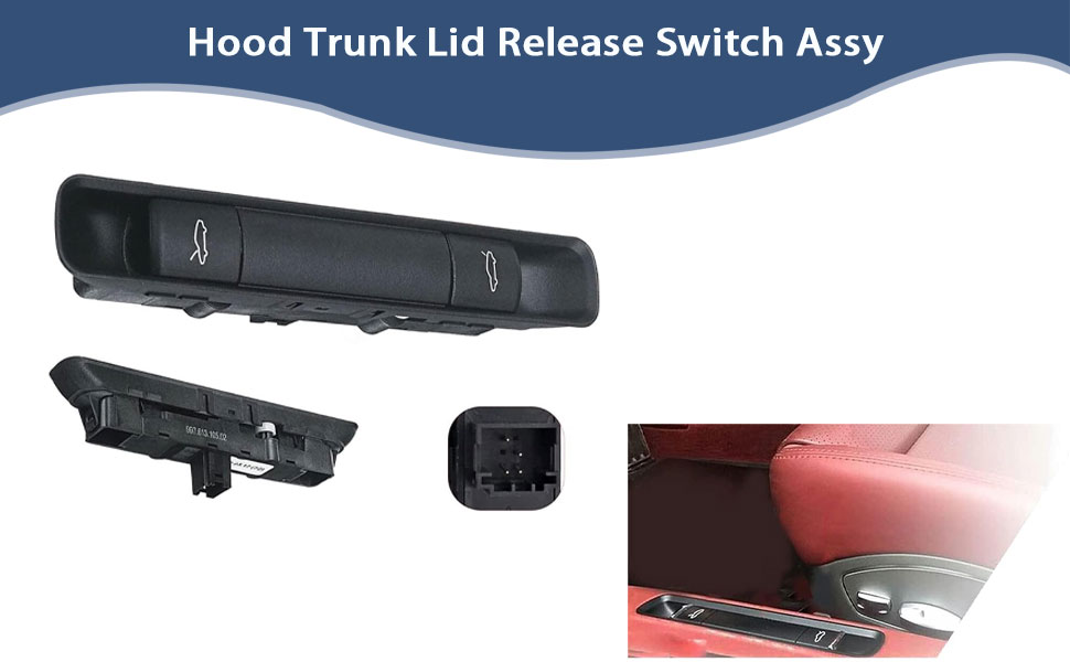 バッチ Amazon.com: FZJDSD 99761310502A05 Hood Trunk Lid Release