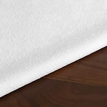 flannel backing, flannel back,