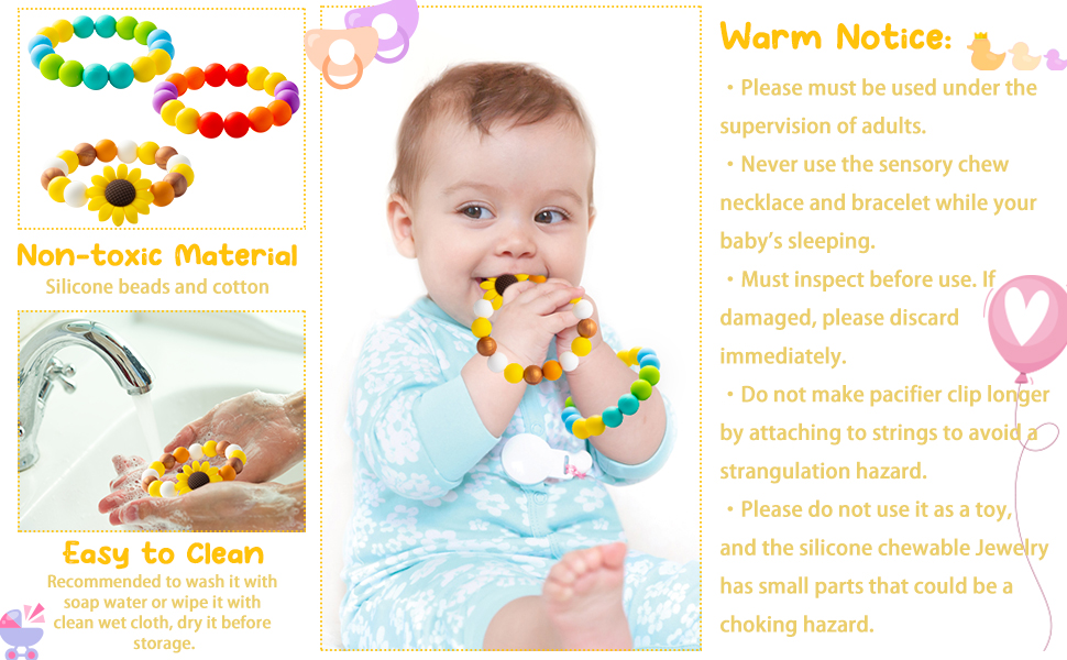 Sensory Chew Bracelet for Kids