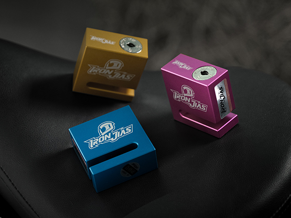 Disc Lock Motorcycle Disc Brake Lock Anti-Theft Waterproof Motorcycle Lock with Reminder Cable