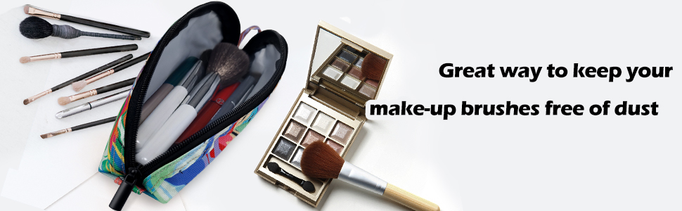 makeup brush travel case