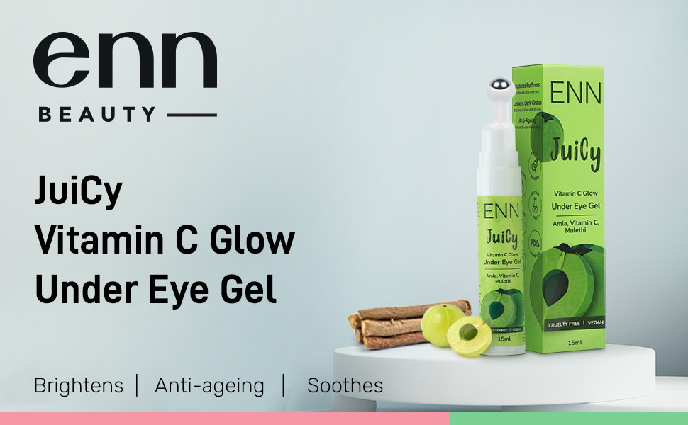 ENN Juicy Vitamin C Under Eye Gel Under Eye Glow Lightening of Dark