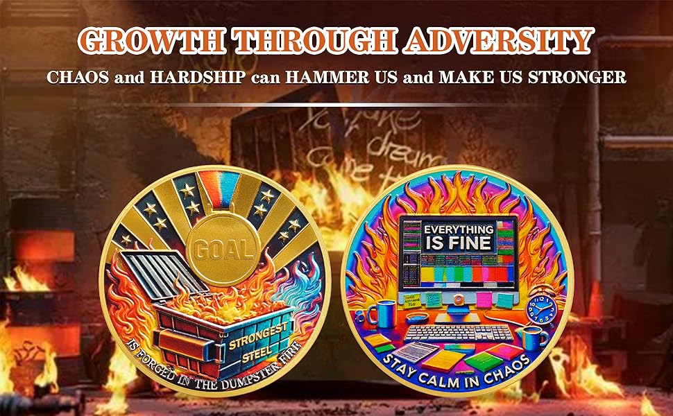 Dumpster Fire challenge coin