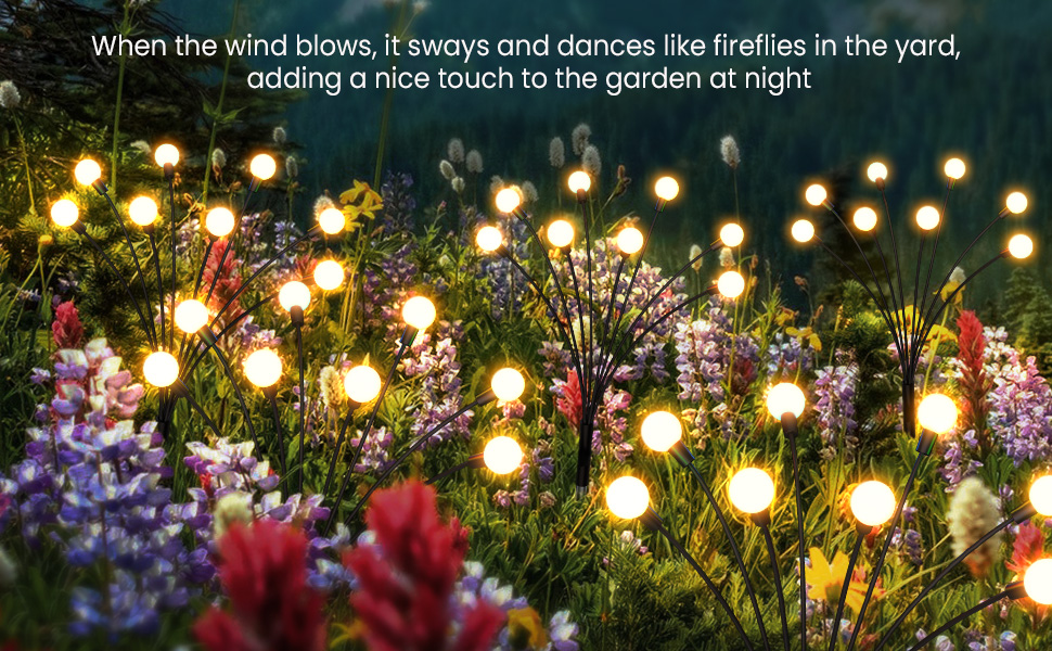 solar lights outdoor garden