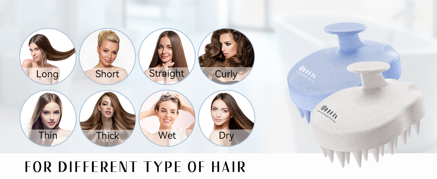 Scalp Massager Shampoo Brush