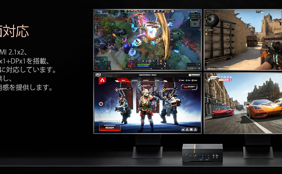 週末SALE♡ミニPC インテルCore i9-13900H 14コア Amazon.co.jp: ミニPC 第13世代インテル Core i9-13900H 14コア