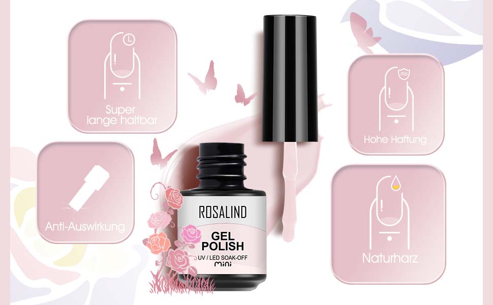 gel nail polish red tones