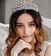 Purple Crystal Tiara for Girls