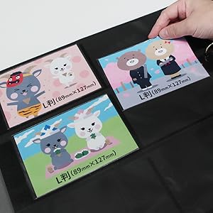 Amazon.co.jp: アート・エム 1up商品【国産】写真 L判 スリーブ
