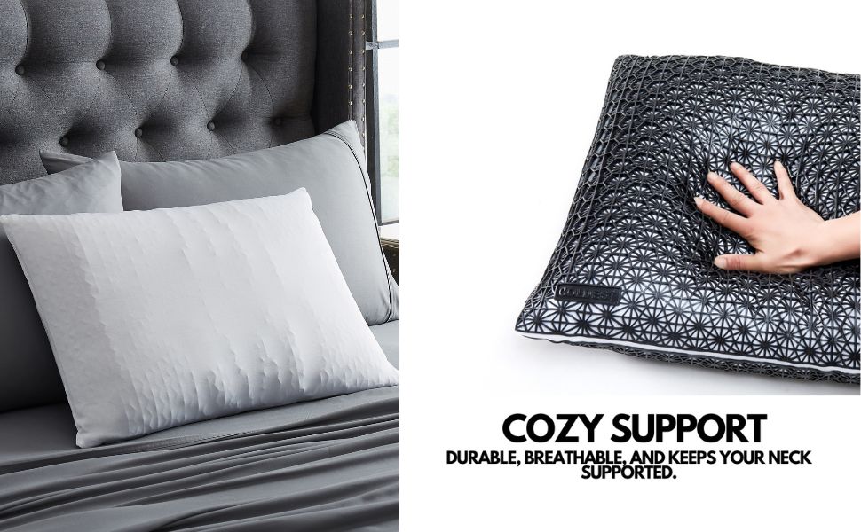 Coldest Pillow X Cooling Sleep Pillow for Neck and