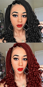 Box braids hair