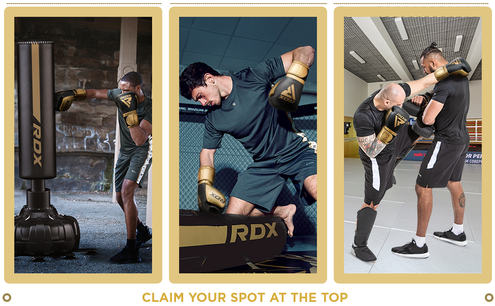 RDX Professional Boxing Fight Gloves, Mark PRO Competition Fighter Gloves