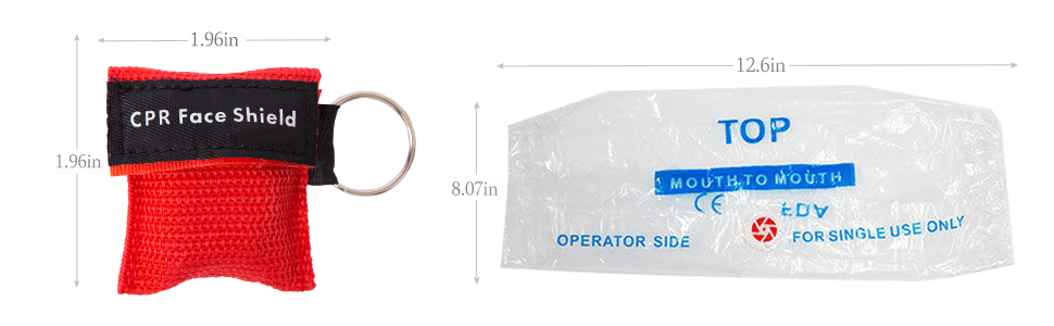 CPR mask size