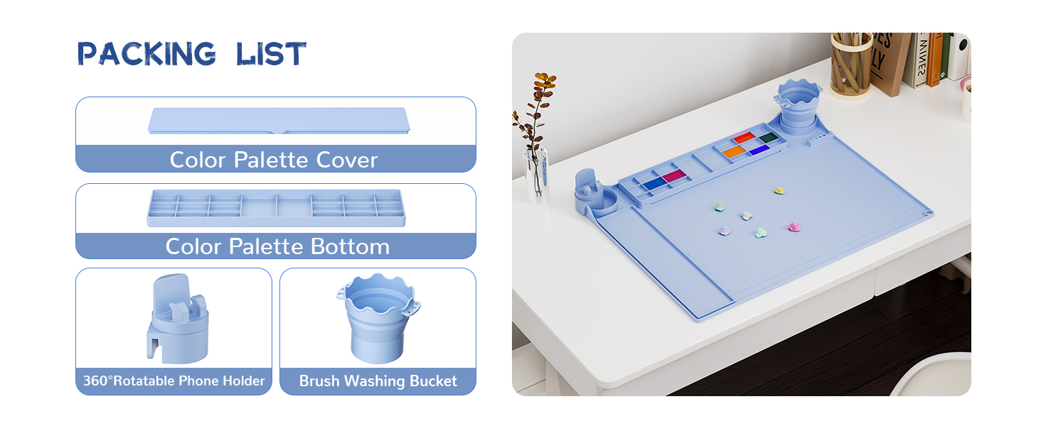 silicone paint mat