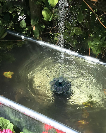 solar water feature