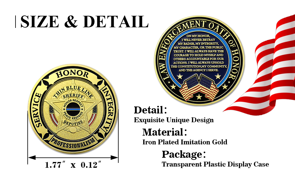 police officers challenge coin