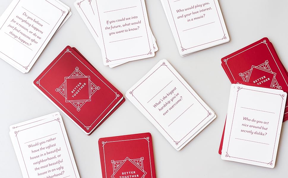 Better Together Couples Card Game for Married or New Couples — Great Card Game for a