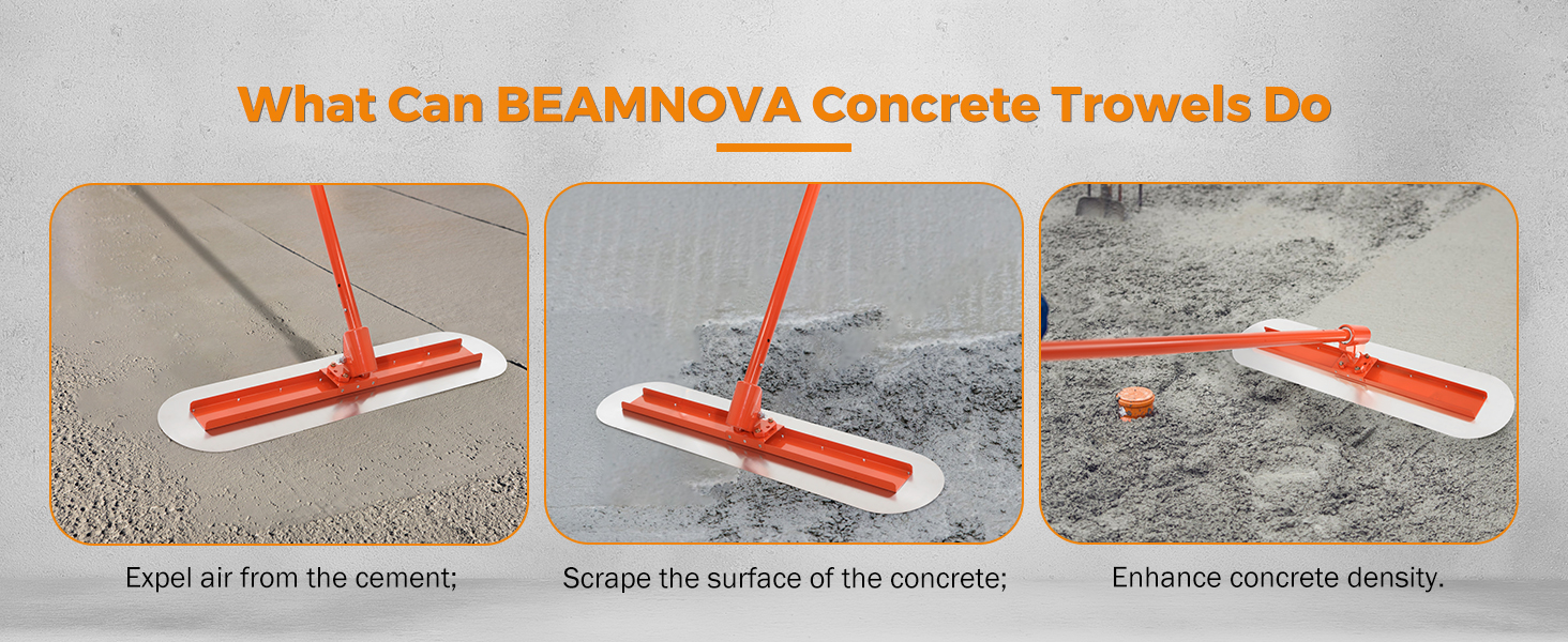 llanas para concreto