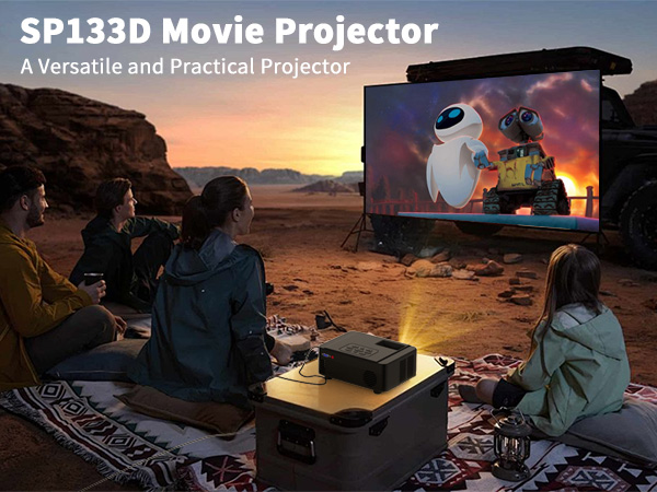 Amazon.com: Projector with WIFI and Bluetooth, Native 1080P