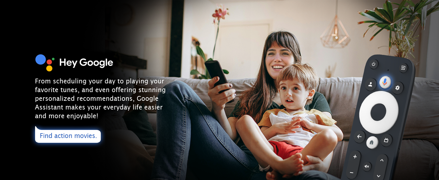 RockTek, TVdongle, Google TV,Hey Google