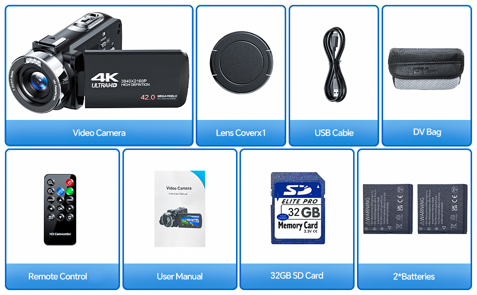 Video Camera 4K