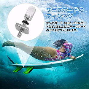 Amazon.co.jp: DELUXEFOX フィンロックスクリュー サーフボード