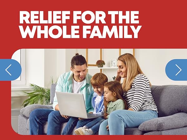 GenCare Nasal Decongestant Phenylephrine HCl 10mg relief for the whole family value pack