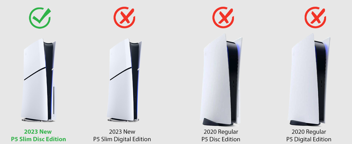 faceplate with rgb light for ps5 slim