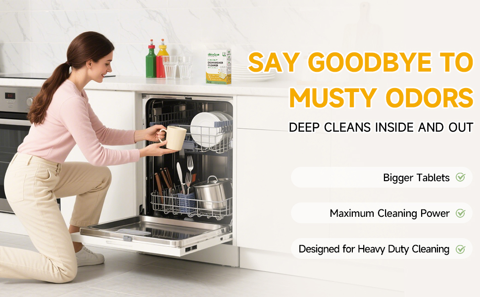 SAY GOODBYE TO MUSTY ODORS;DEEP CLEANS INSIDE AND OUT