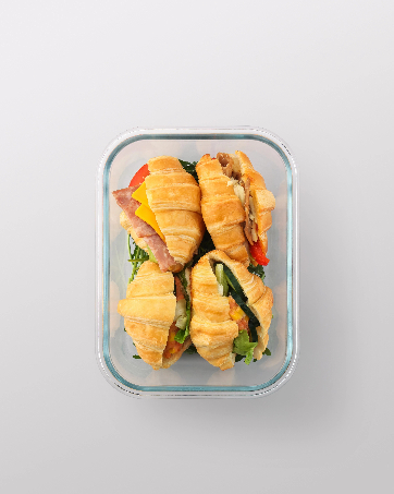 Glass Meal Prep Containers L