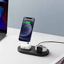 ☆人気商品☆ Anker 533 Magnetic Wir h 各種対応 218 Amazon.co.jp: Anker 533 Magnetic Wireless Charger (3-in-1