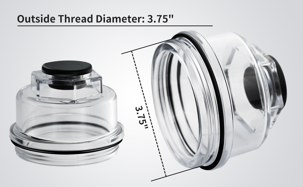 Amazon.com: Vanshly 2 pack K568220 3-3/4 Outside Thread