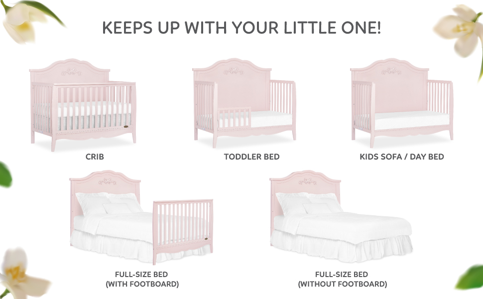 Baby Jasmineページ Jasmine Convertible Crib | Sweetpea Baby