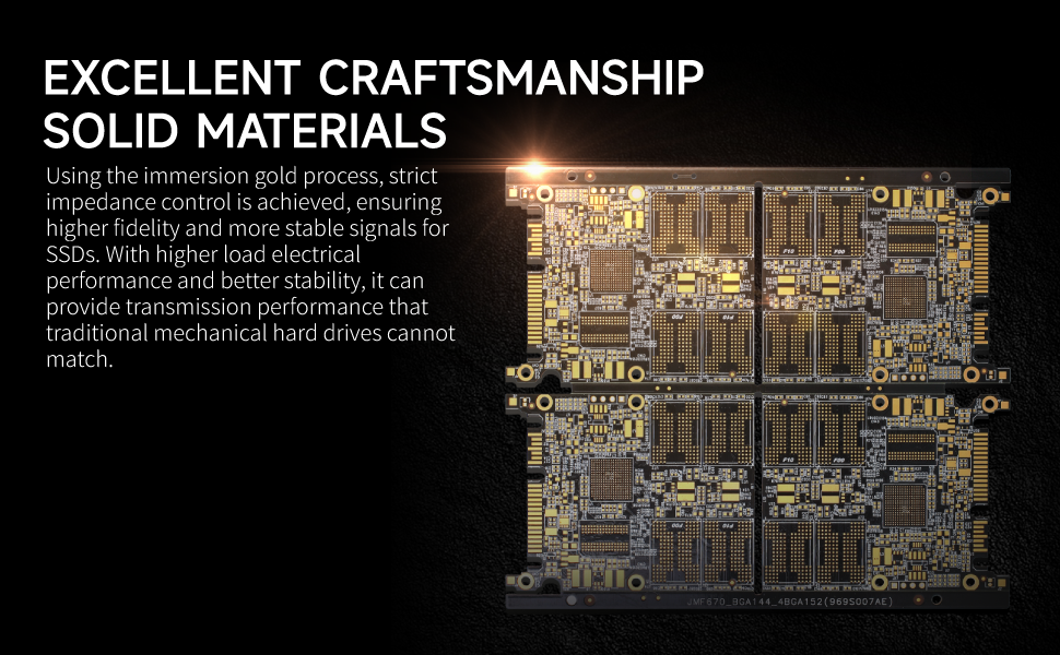 Excellent craftsmanship, solid materials