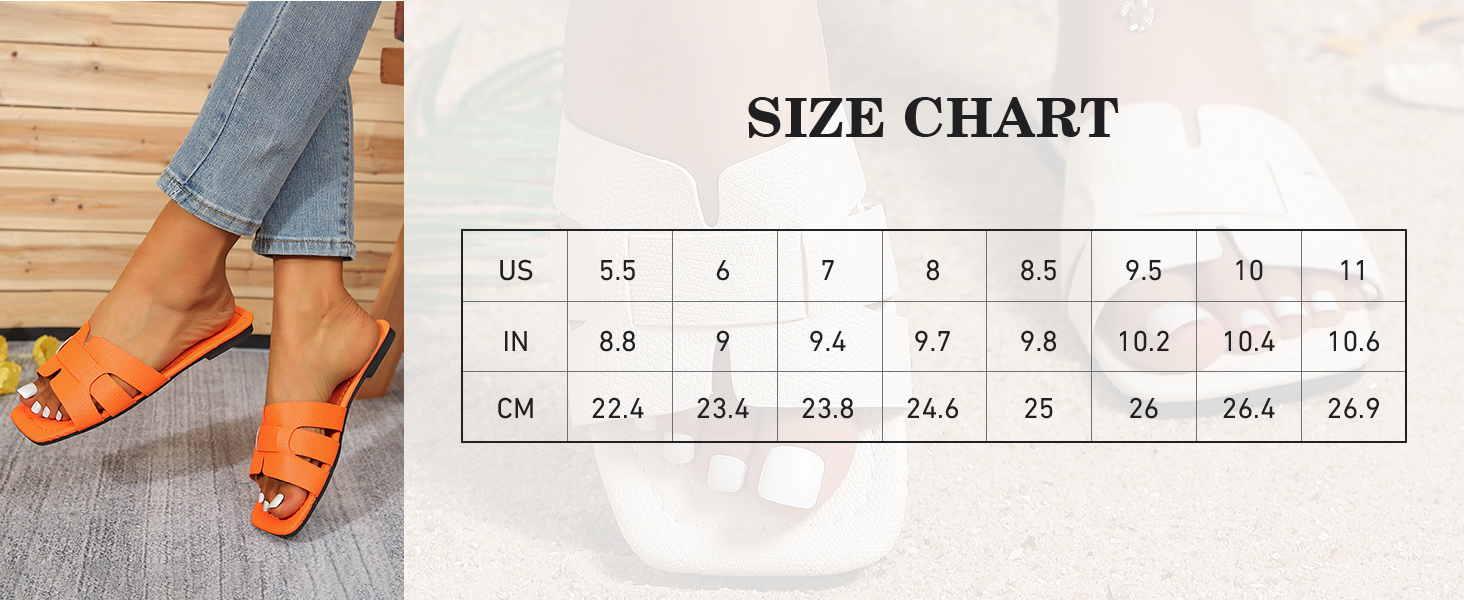 Womens Sandals Slides for Women Flat Sandals for Women Casual Summer Sandals Open Toe Slide Sandals