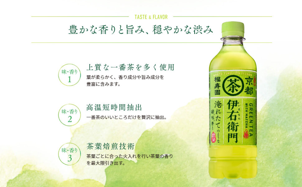 Amazon.co.jp: サントリー 緑茶 伊右衛門 PET 600ml×24本入