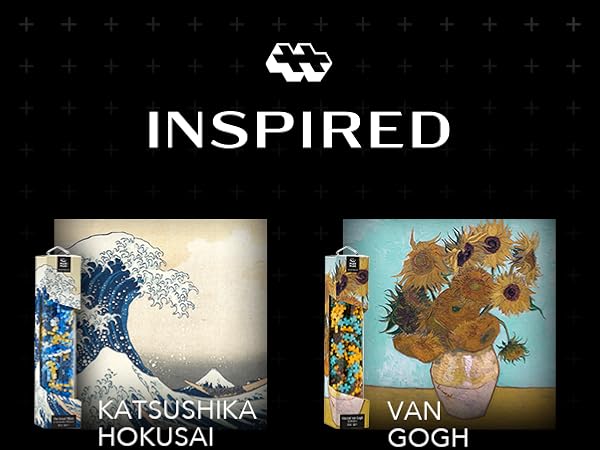 Amazon.com: Plus Plus Art History Building Set, 3D Painting Kit