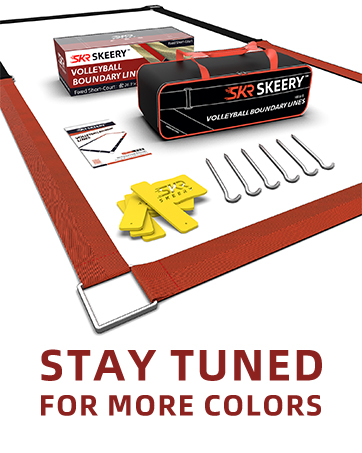 volleyball boundary lines