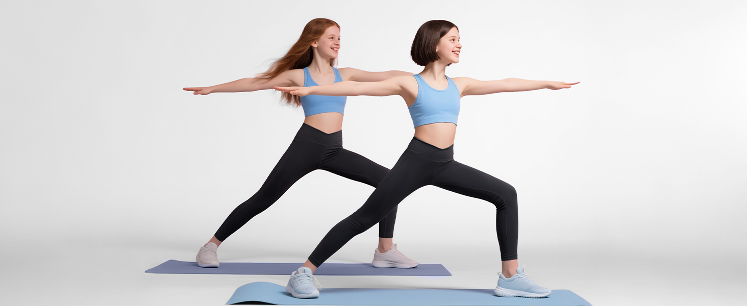 Girls athletic leggings