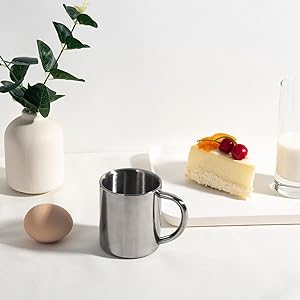 stainless steel mugs