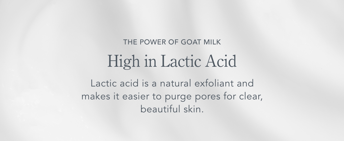 The Power of Goat Milk