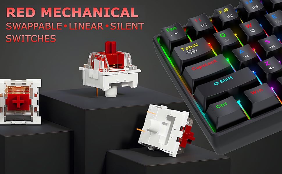 Mk 1300 V2 Mini Red Switch
