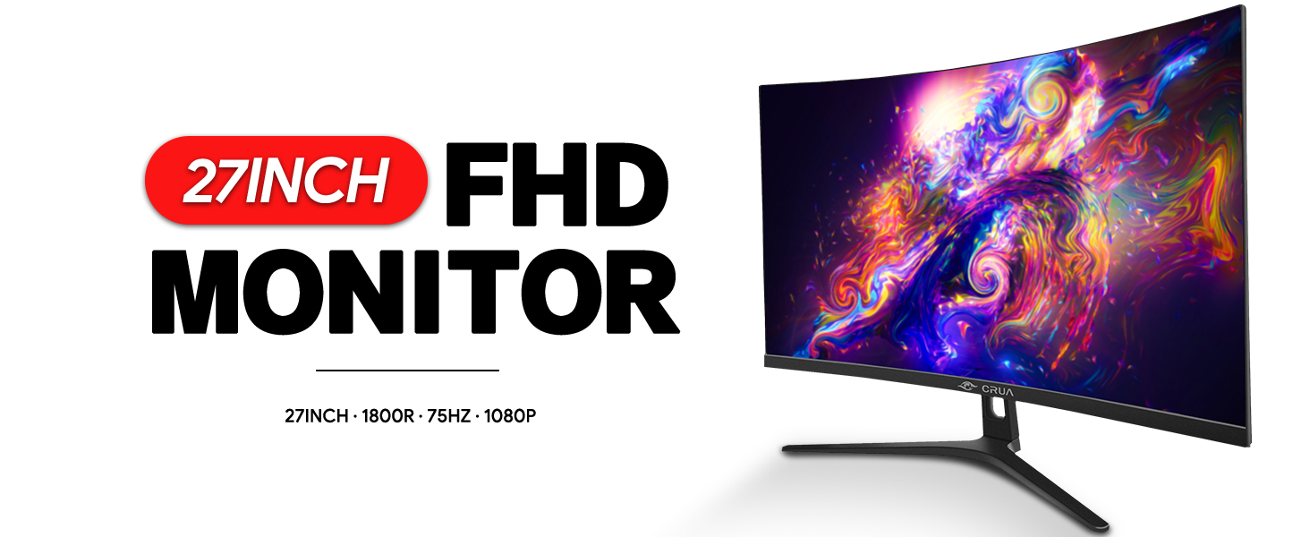 27 inch curved monitor