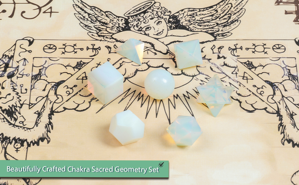 opalite glass heart shaped stones crystals