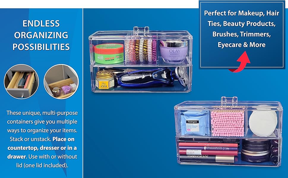 Deluxe Bathroom Organization & Storage Set (5 Bead Color