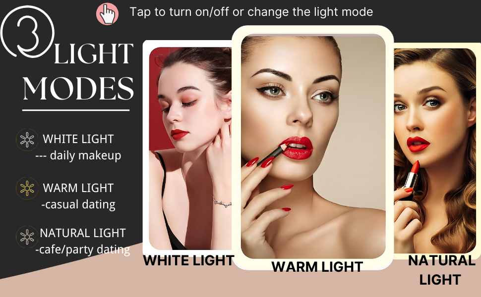 makeup mirror with light