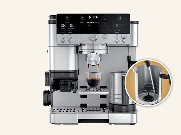 Ninja Luxe Café Premier Series Versatile Coffee Espresso Maker.
