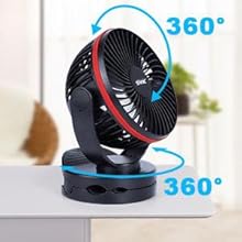 Amazon.com: 藍色加熱風扇: 居家與廚房