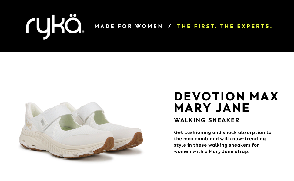 Ryka Devotion Max Mary Jane Walking Sneaker